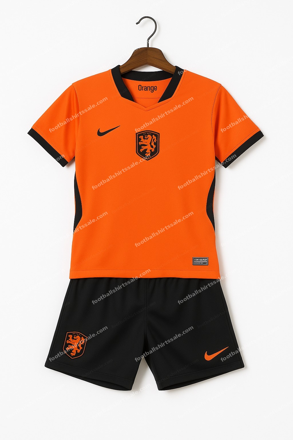 2026 Netherlands Home World Cup Football Shirt Kids Size