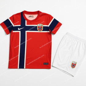 2026 Norway Home World Cup Football Shirt Kids Size