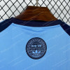 2025/26 Oasis Adidas Blue Shirt Football - Detail 3