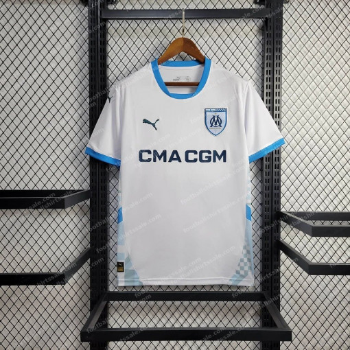 2023/2024 Olympique de Marseille Home Football Jersey