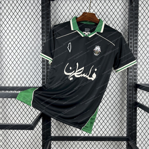 2025/2026 Palestine Paliroots Black Jersey