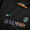 2023/2024 Paris Saint-Germain Black Balmain Shirt - Detail 4