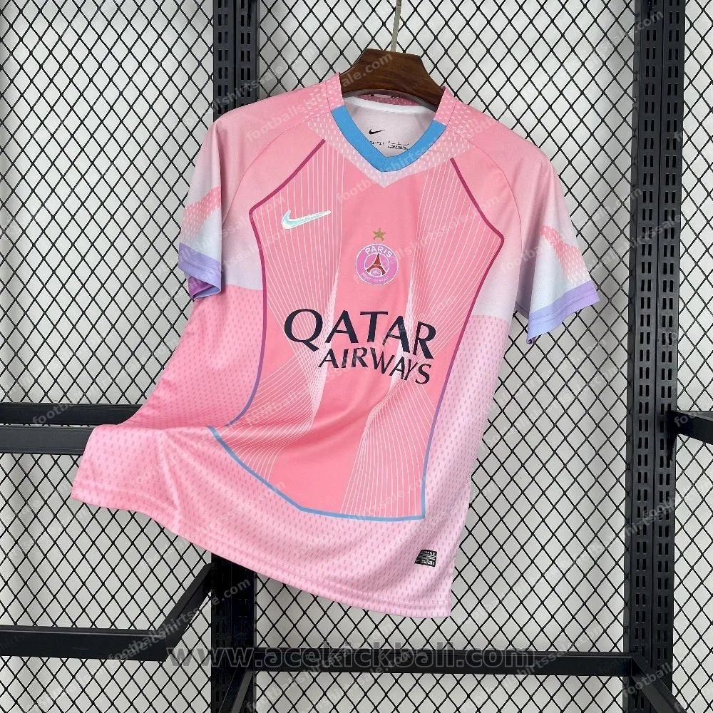 2025/2026 Paris Saint-Germain PSG Special Edition Pink Football Shirt