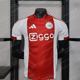 2025/2026 Player Version Ajax Home Football Shirt