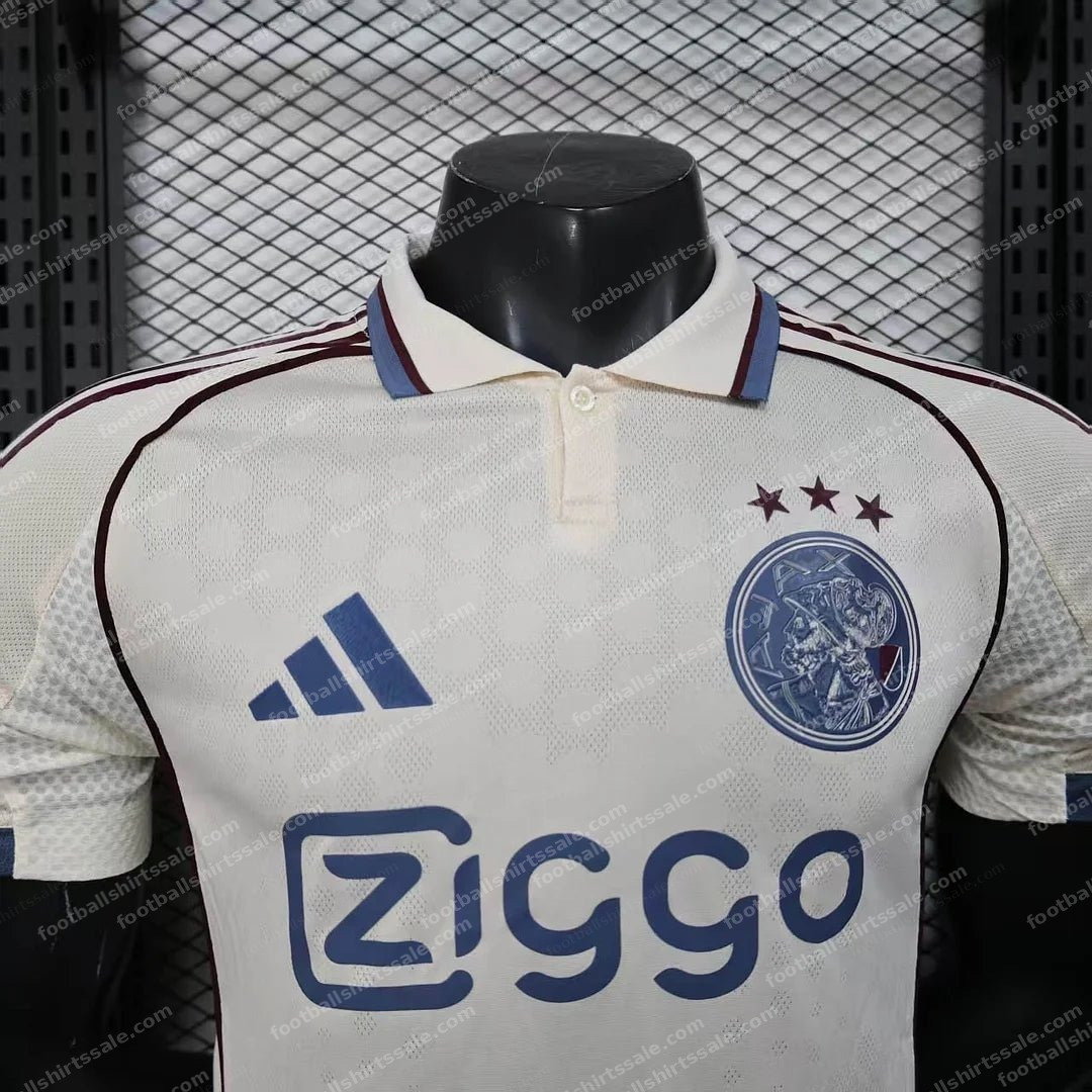 2025/2026 Player Version Ajax Third Away Football Shirt - Detail 2