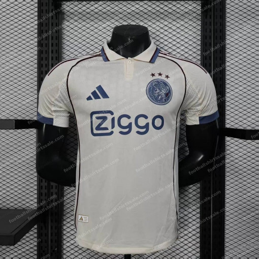2025/2026 Player Version Ajax Third Away Football Shirt