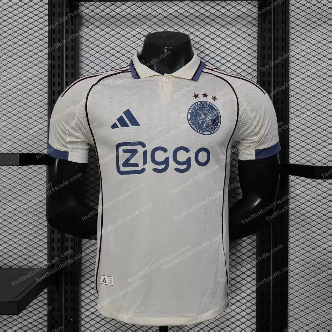 2025/2026 Player Version Ajax Third Away Football Shirt
