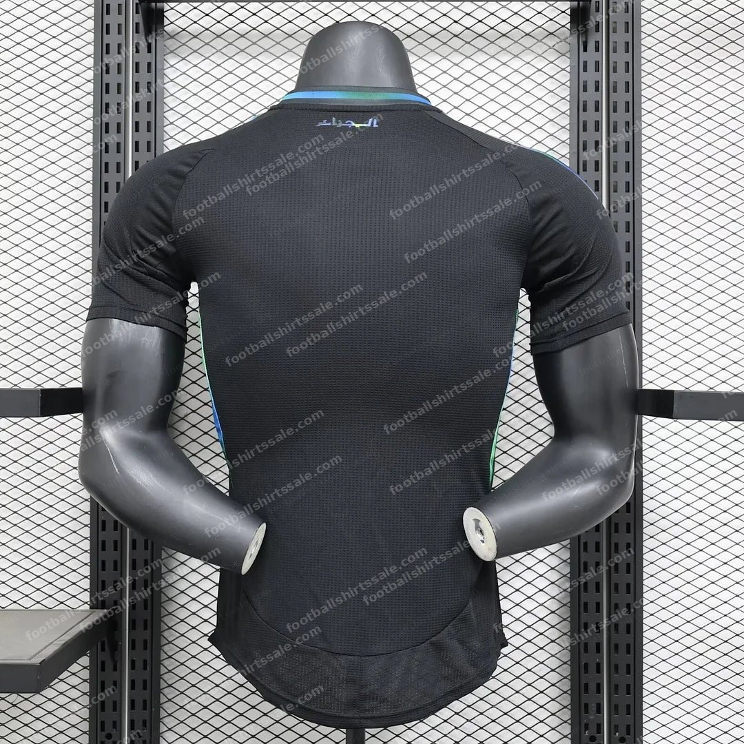 2024/2025 Player Version Algeria Special Edition Black Football Shirt 1:1 Thai Quality - Detail 1