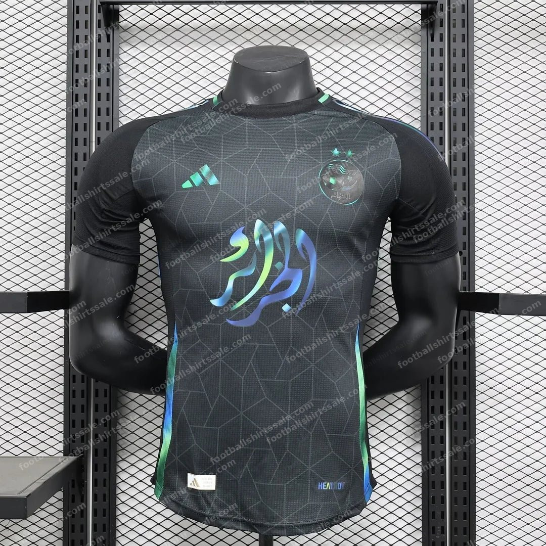 2024/2025 Player Version Algeria Special Edition Black Football Shirt 1:1 Thai Quality