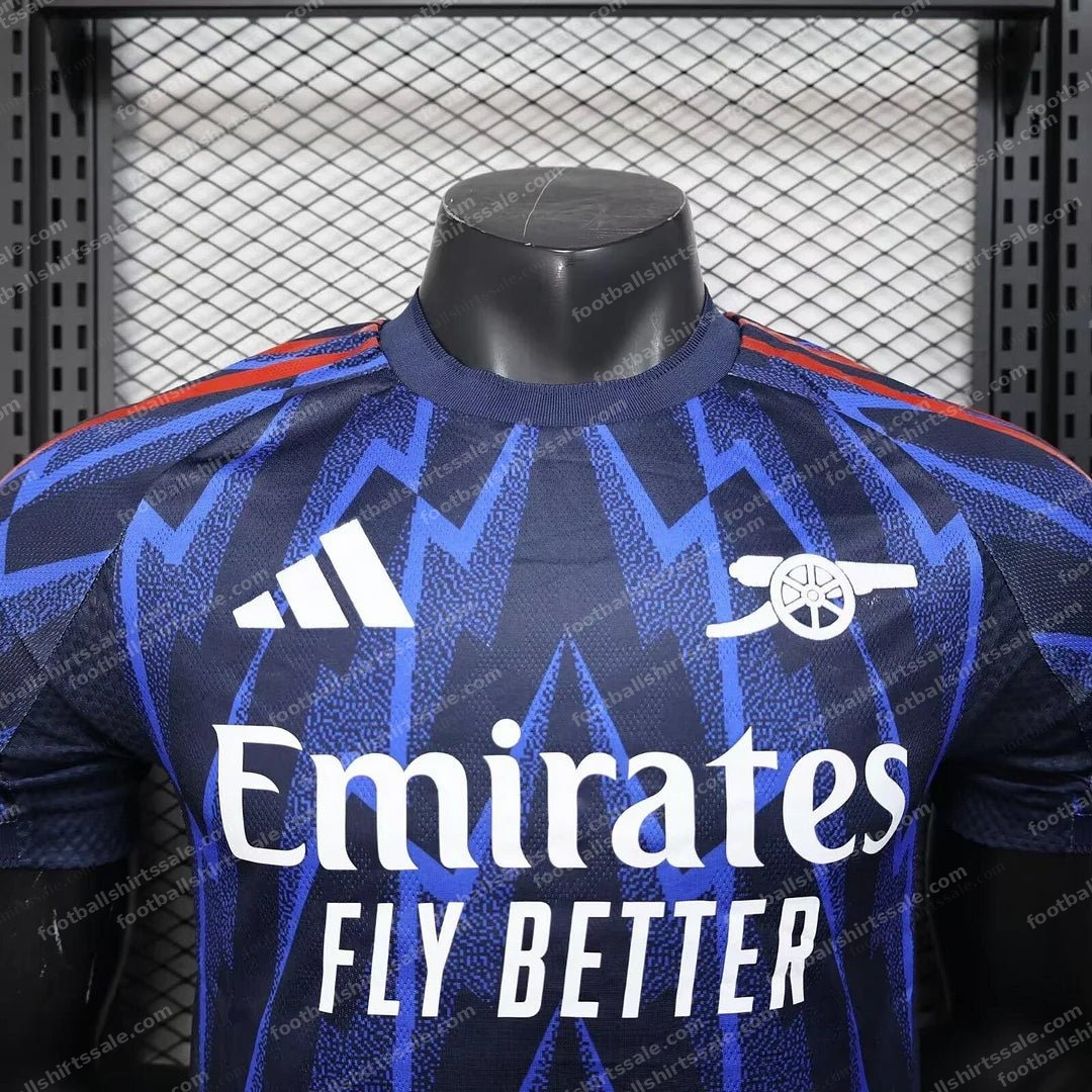 2025/2026 Player Version Arsenal Away Football Shirt - Detail 2