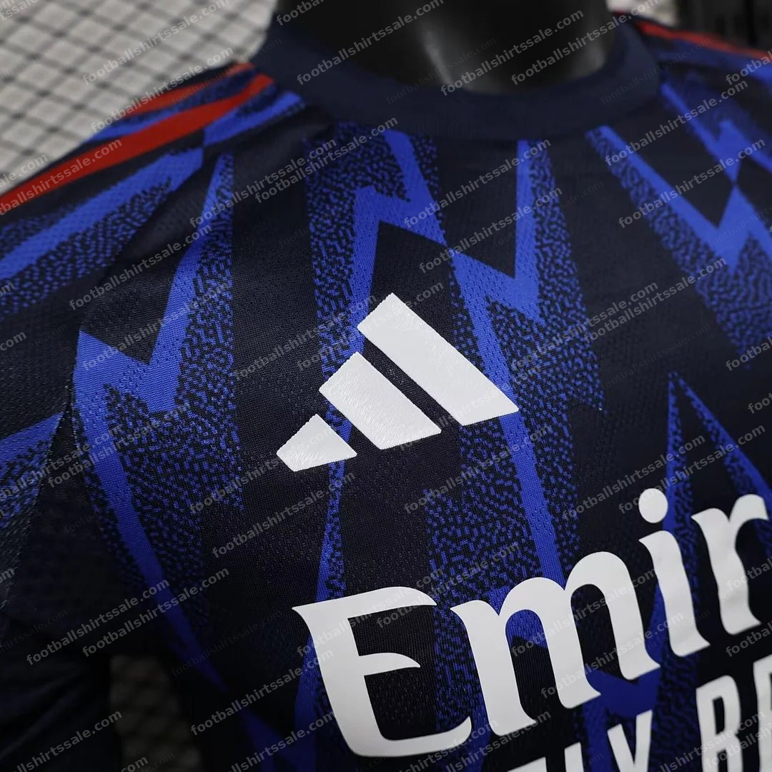 2025/2026 Player Version Arsenal Away Football Shirt - Detail 3