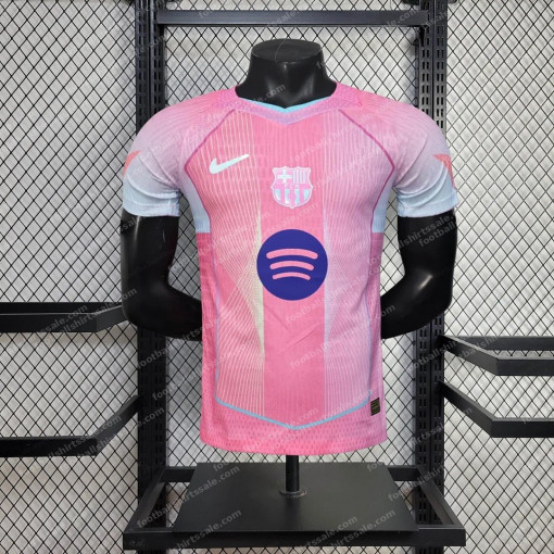 2025/2026 Player Version Barcelona Special Edition Football Shirt