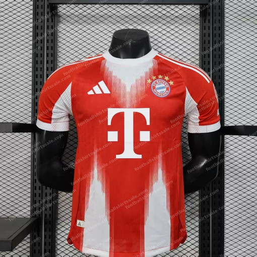 2025/2026 Player Version Bayern Munich Home Football Shirt