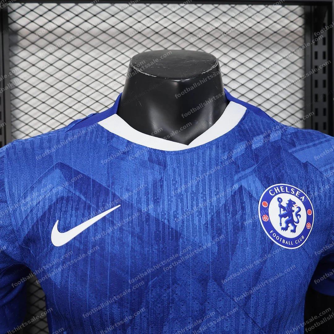 2025/2026 Player Version Chelsea Home Football Shirt - Detail 1