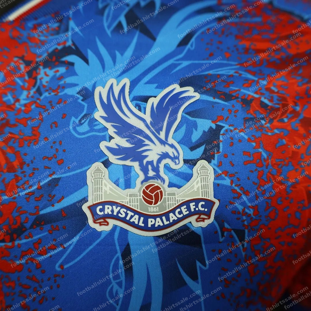 2024/2025 Player Version Crystal Palace Home Football Shirt 1:1 Thai Quality – Player Version - Detail 3