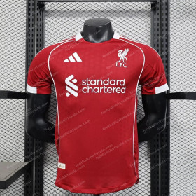 2025/2026 Player Version Liverpool Home Football Shirt