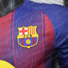 2025/2026 Player Version Long Sleeve Barcelona Home Football Shirt - Detail 5
