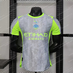 2025/2026 Player Version Manchester City Third Away Football Shirt