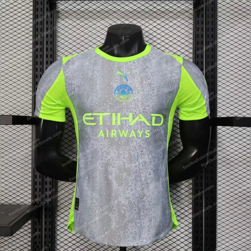 2025/2026 Player Version Manchester City Third Away Football Shirt