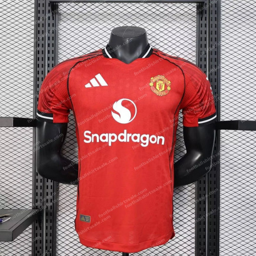 Player Version 25/26 Manchester United Home Jersey