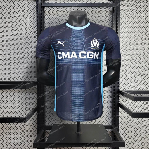 2025/2026 Player Version Olympique Marseille Away Football Shirt
