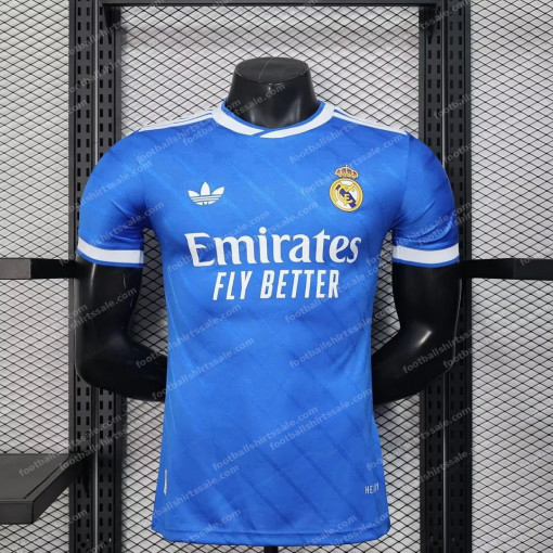 2025/2026 Player Version Real Madrid Third Away Football Shirt