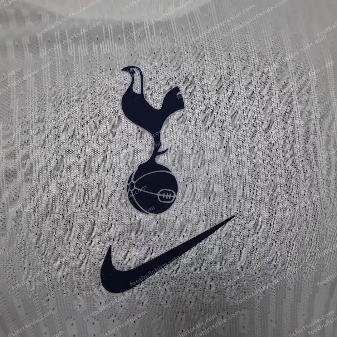 2025/2026 Player Version Tottenham Hotspur Home No Sponsor Football Shirt - Detail 3