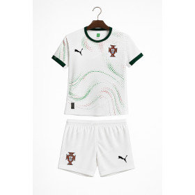 2025 Portugal Away Football Shirt Kids Size