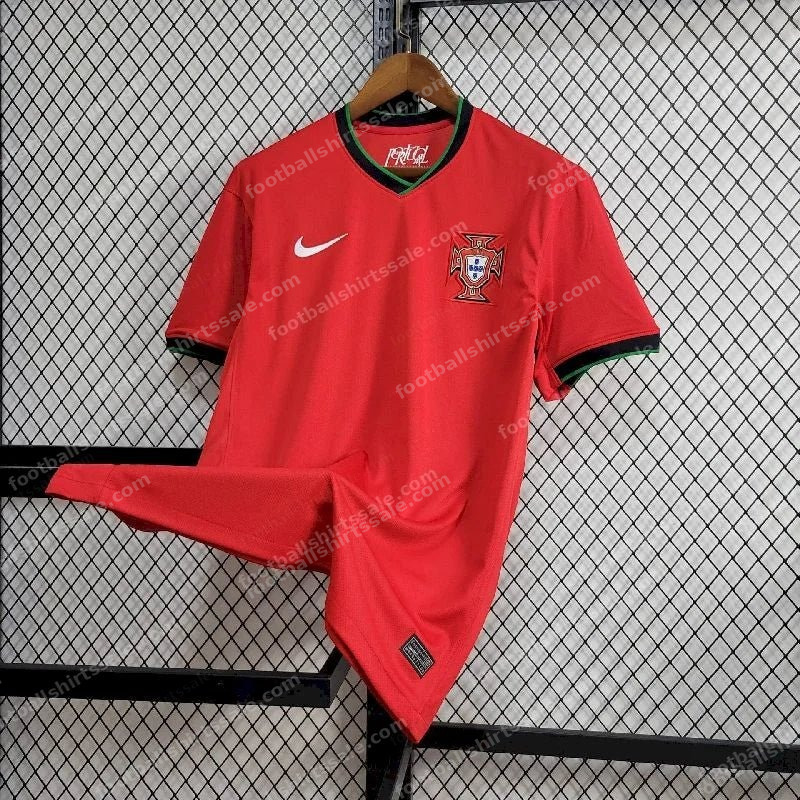 2024 Portugal Home Football Shirt 1:1 Thai Quality - Detail 2