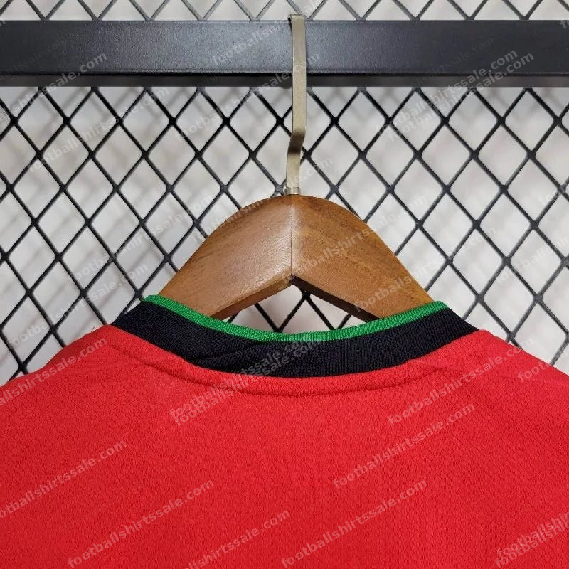 2024 Portugal Home Football Shirt 1:1 Thai Quality - Detail 5
