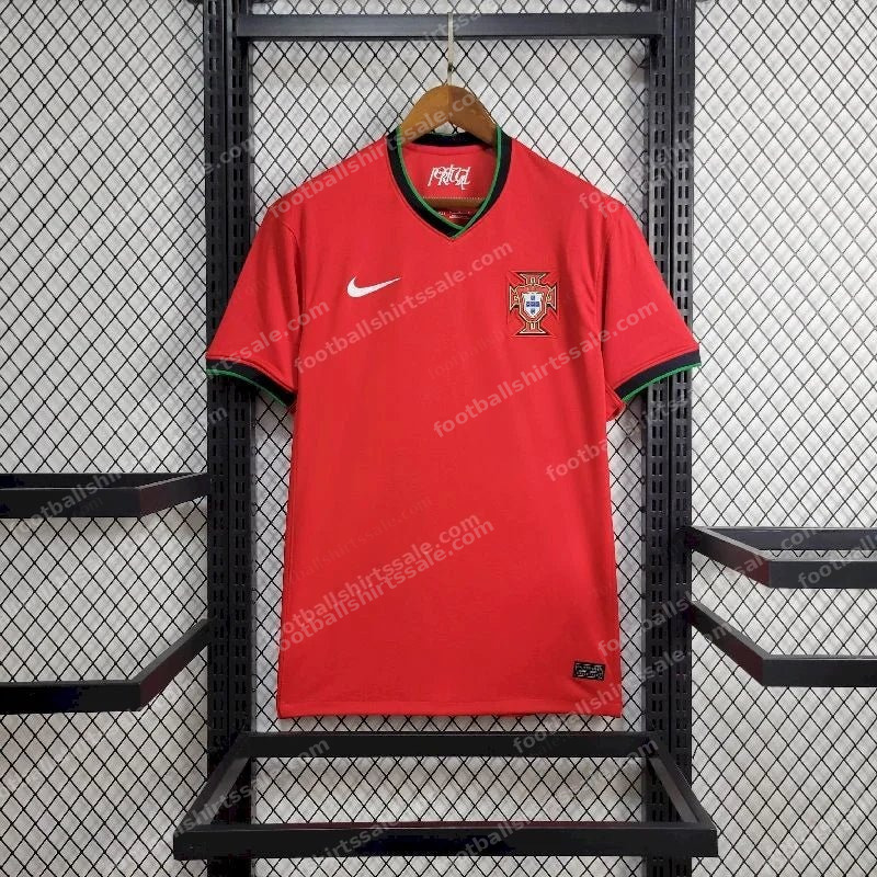 2024 Portugal Home Football Shirt 1:1 Thai Quality
