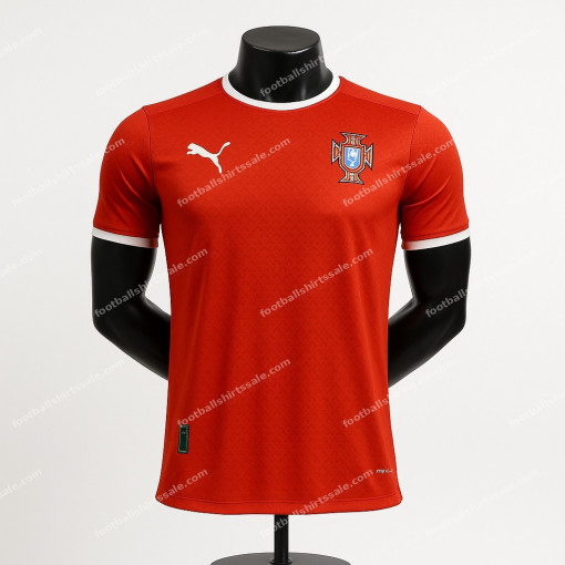 2025 Portugal Home Football Shirt - Player Version
