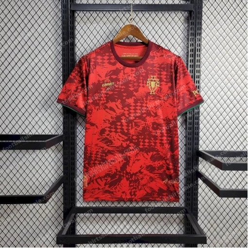 2024 Portugal Special Edition Red Football Shirt