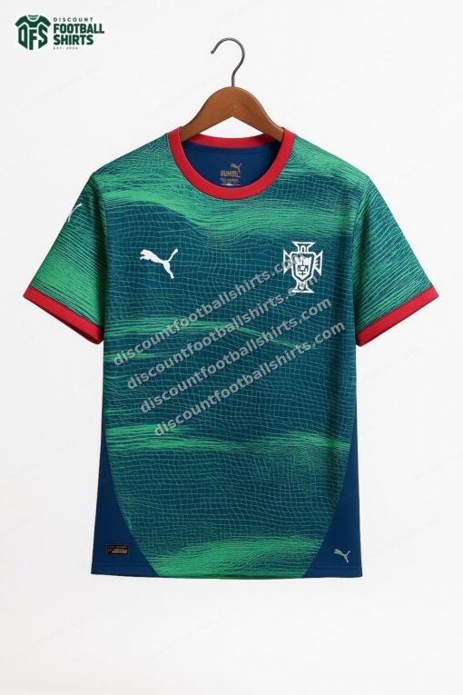 2025 Portugal Training Wear Football Shirt Green