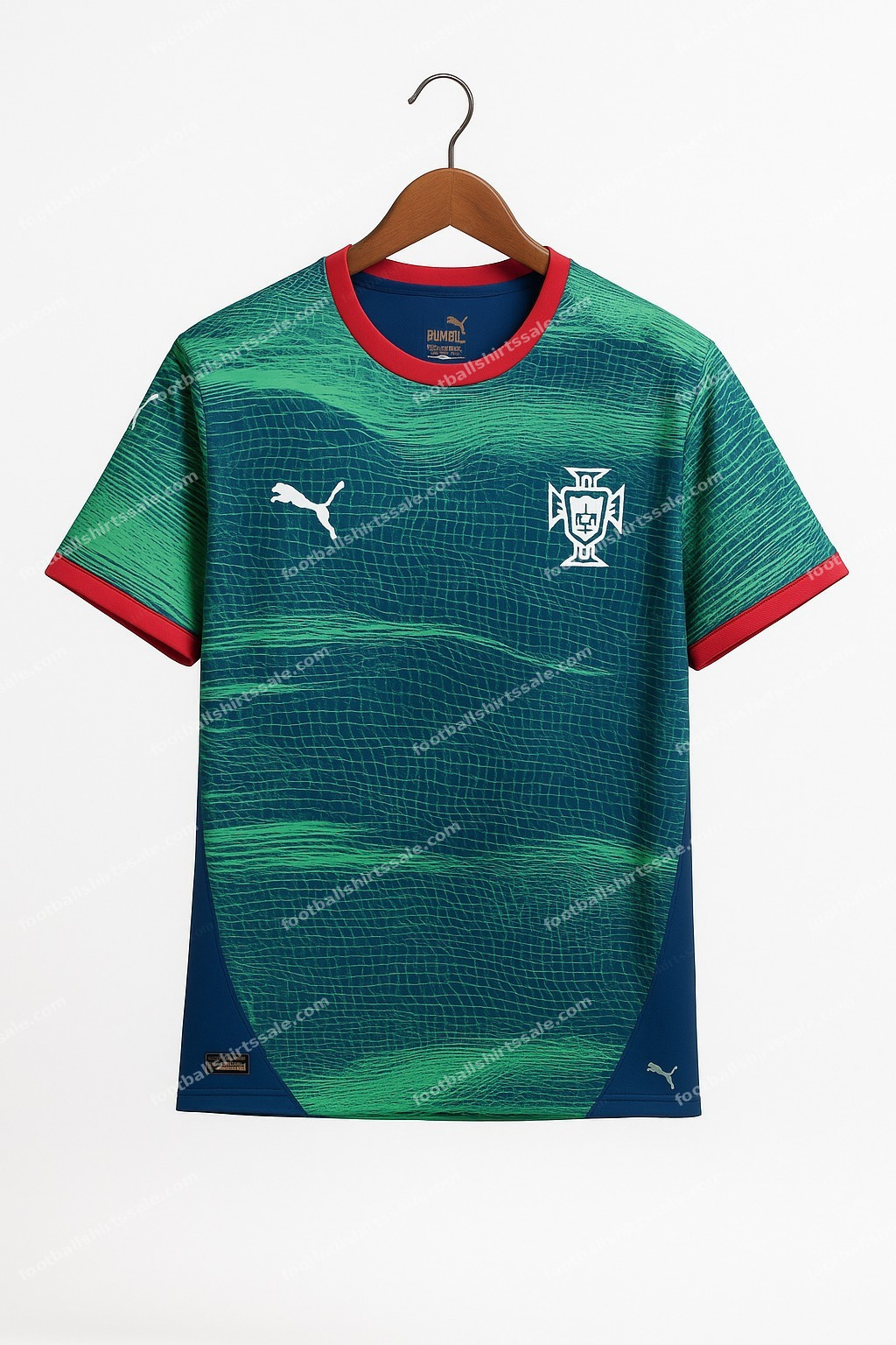 2025 Portugal Training Wear Football Shirt Green