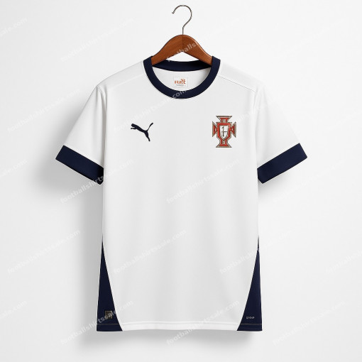 2025 Portugal Training Wear Football Shirt White