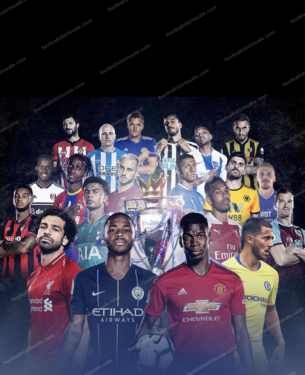 Premier League football shirts