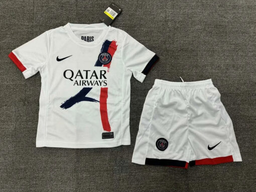 2024/2025 Psg Paris Saint-Germain Away Football Shirt Kids Size