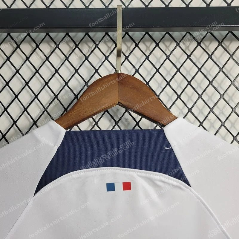 2023/2024 Psg Paris Saint-Germain Away Foowaytball Shirt 1:1 Thai Quality Kids Size - Detail 2