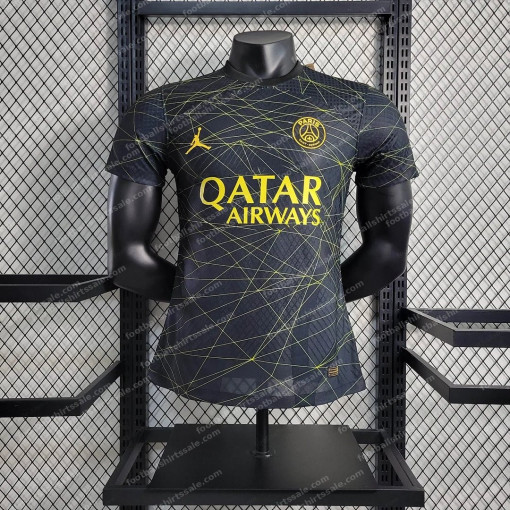 2022/2023 Psg Paris Saint-Germain Fourth Away Football Shirt - Player Version