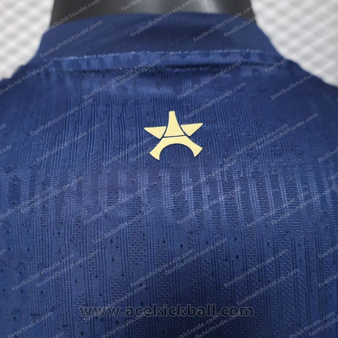 2025/2026 PSG Player Version Paris Saint-Germain Home Champions League Edition Football Shirt - Detail 5