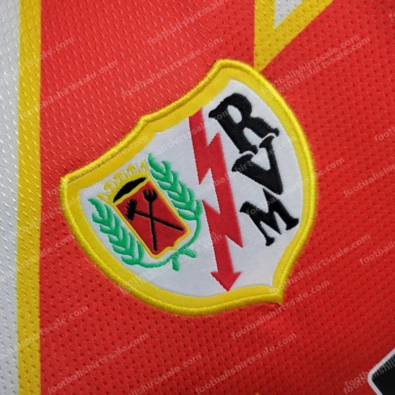 2023/2024 Rayo Vallecano Home Football Shirt - Detail 7