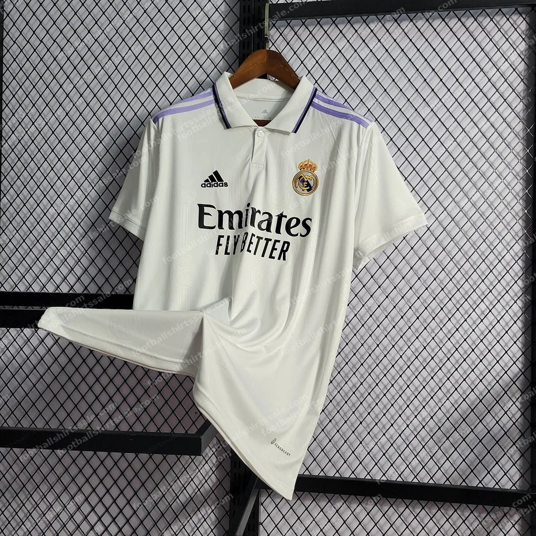 2022/2023 Real Madrid Football Shirt Home - Detail 2
