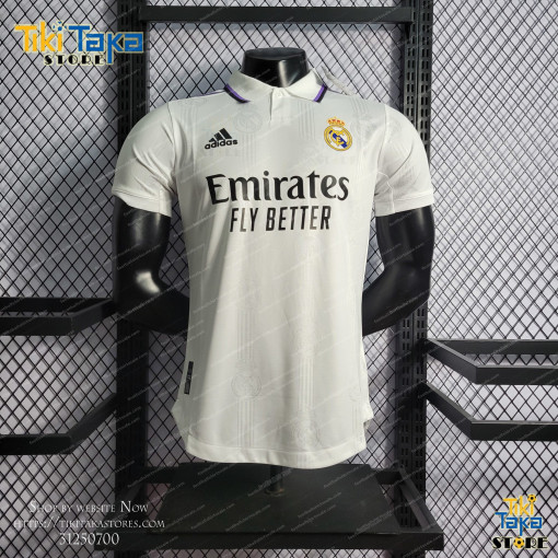 2022/2023 Real Madrid Football Shirt Home Player Version
