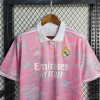 2023/2024 Real Madrid Chinese Dragon Pink Football Shirt - Detail 3