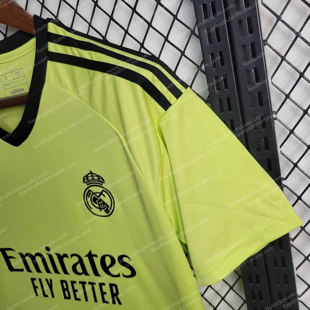 2024/2025 Real Madrid Goalkeeper Football Shirt 1:1 - Detail 4