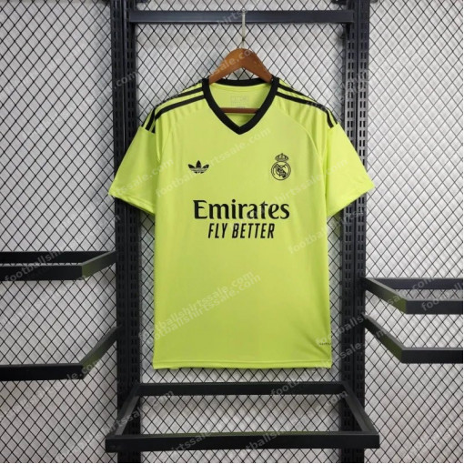 2024/2025 Real Madrid Goalkeeper Football Shirt