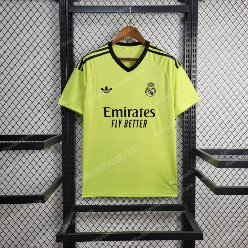 2024/2025 Real Madrid Goalkeeper Football Shirt 1:1