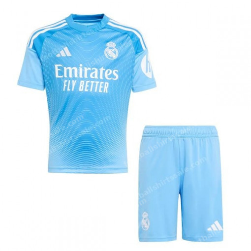 Real Madrid Goalkeeper Kids Kit 25/26 - Blue