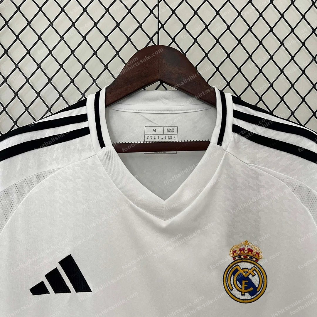 2024/2025 Real Madrid Home Football Shirt - Detail 1